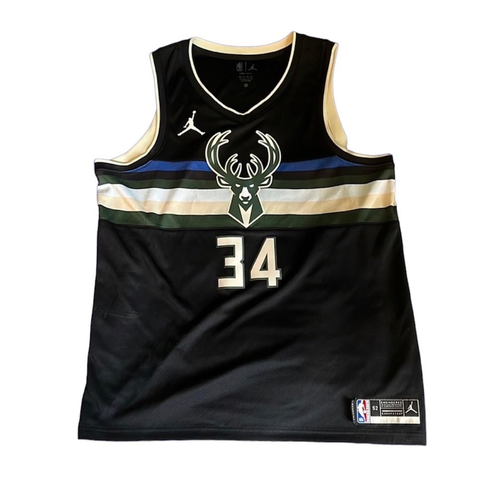 Milwaukee Bucks Giannis Antetokuonmpo jersey